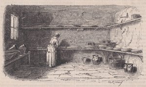 Une laiterie, du Le Magasin Pittoresque (vers 1852)