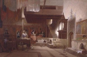 Le Hammam - Charles Theodore  Frere