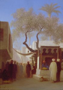 Scène de Marché au Caire