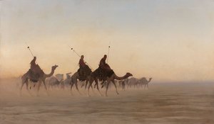 Grande caravane de La Mecque - Charles Theodore Frere