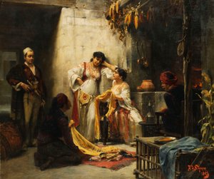 Jérusalem - Côté de la Porte de Jaffe - Charles Theodore Frere