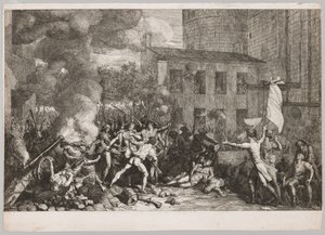 La Prise de la Bastille, 14 juillet 1789, 1790 - Charles Thevenin