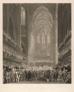 Le couronnement du roi George IV à l