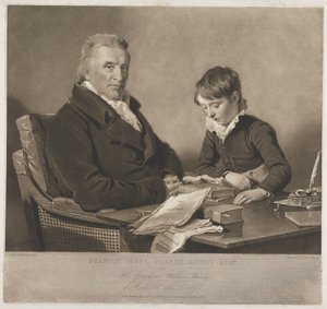 Francis Noel Clark Mundy et son petit-fils, William - Charles Turner