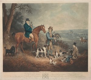 Malcolm Fleming de Barochan 1745-1811. Fauconnerie... - Charles Turner
