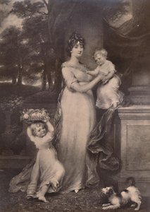 Maria Scott-Waring et ses filles - Charles Turner