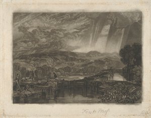 More Park, près de Watford, sur la rivière Colne - Charles Turner