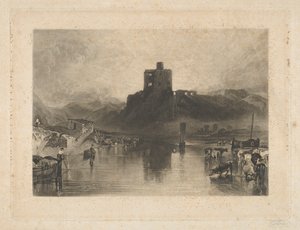 Château de Norham, sur la rivière Tweed - Charles Turner