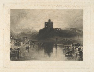 Château de Norham, sur la rivière Tweed - Charles Turner