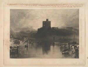 Château de Norham, sur la rivière Tweed - Charles Turner