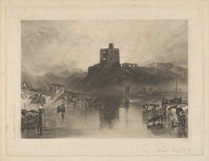 Château de Norham, sur la rivière Tweed - Charles Turner