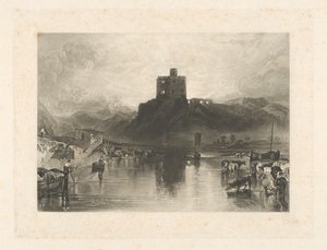 Château de Norham, sur la rivière Tweed