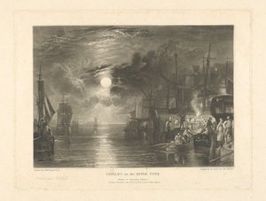 Les boucliers sur la rivière Tyne