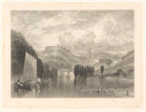 Totnes, sur le Dart - Charles Turner