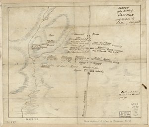 Bataille de Camden, 16 août - Charles Vallancey