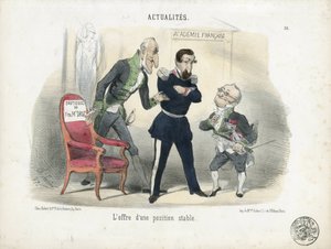 Illustration de Charles Vernier (? -1887) dans Le Charivari - Charles Vernier