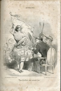 Illustration de Charles Vernier (? -1887) dans Le Charivari - Charles Vernier