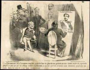 Illustration par Charles Vernier dans Le Charivari