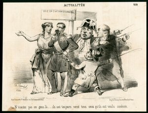 Le Charivari, Satirique en N & B - Charles Vernier