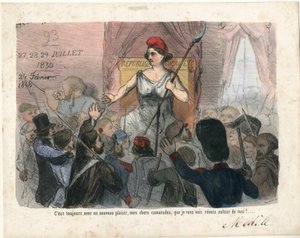 Le Charivari, Satirique en N & B