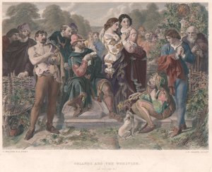 Orlando et le lutteur - "Comme il vous plaira" - Charles W. Sharpe