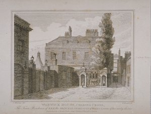 Vue de Warwick House - Charles Warren