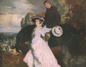 Le retour de la promenade - Charles Wellington Furse