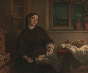 Rêves à la maison - Charles West Cope
