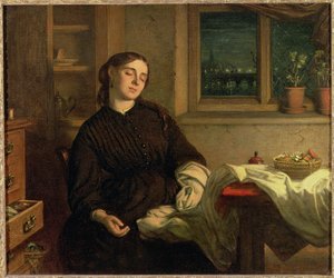 Rêves de maison, 1869 - Charles West Cope