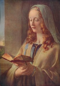 Méditation de jeune fille, 1847, c1915 - Charles West Cope