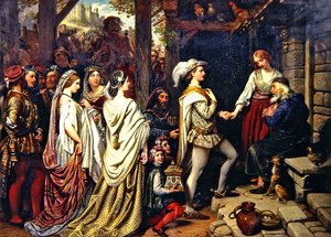 Le mariage de Giselda - Charles West Cope