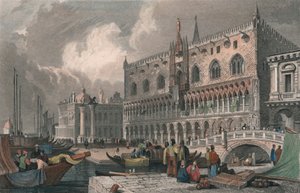 Le Grand Canal et le Palais des Doges, Venise, 1844 - Charles Westwood