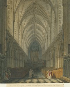 Intérieur de la cathédrale de Lichfield - Chœur