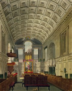La chapelle allemande, palais de St. James, de 