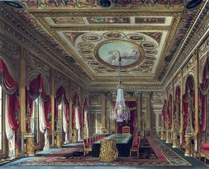 La salle du trône, Carlton House, de 