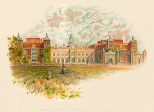 Maison Hatfield, Hertfordshire - façade sud