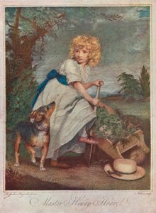 Maître Henry Hoare 1784-1836, en garçon, jardinant, 1883 - Charles Wilkinson