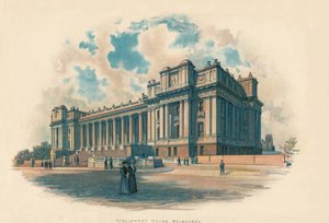 Parliament House, Melbourne, c1890 - Charles Wilkinson