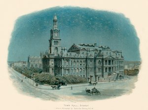 Hôtel de ville, Sydney - Charles Wilkinson
