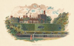 Château de Walmer, vers 1890