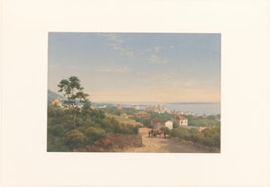 Vue de Cannes - Charles William Meredith van de Velde