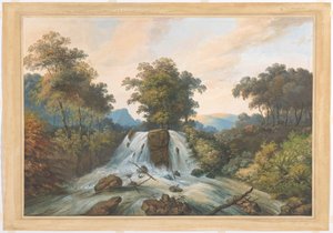 Vue sur la rivière de Kema, Waterhaalplaats