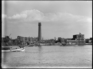 Tour de tir et travaux de plomb, Belvedere Road, Lambeth, Greater London Authority - Charles William Prickett
