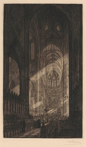 Abbaye de Westminster - Charles William Sherborn
