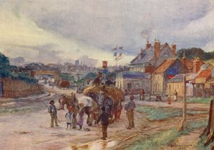 High Barnet, du pied de Barnet Hill - Charles William Wyllie