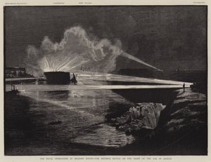 Les opérations navales à Milford Haven, la bataille décisive dans la nuit du 17 août
