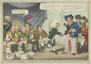 Docteur Napoléon met les souverains européens sur le pot, 1808