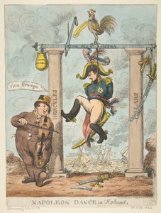 Napoléon danse en Hollande, 1er janvier 1814