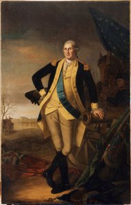 George Washington après la bataille de Princeton - Charles Willson Peale