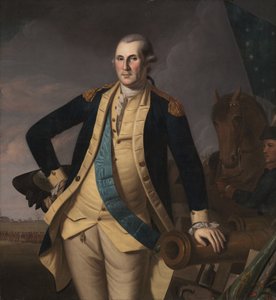 George Washington à la bataille de Princeton, c. 1779 - Charles Willson Peale
